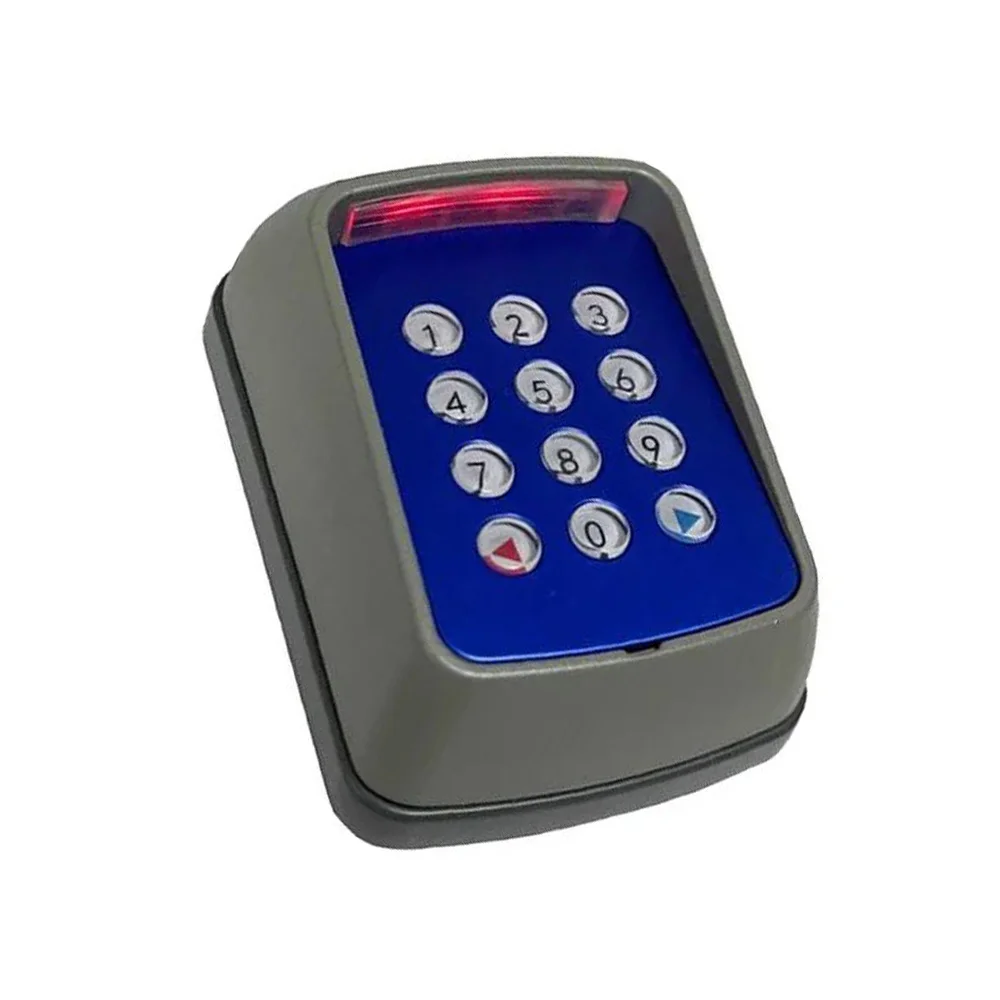 Wireless Keypad Door Access Control System 433MHZ Rolling Code Keypad for Sliding Entry Gate Numeric Keypad