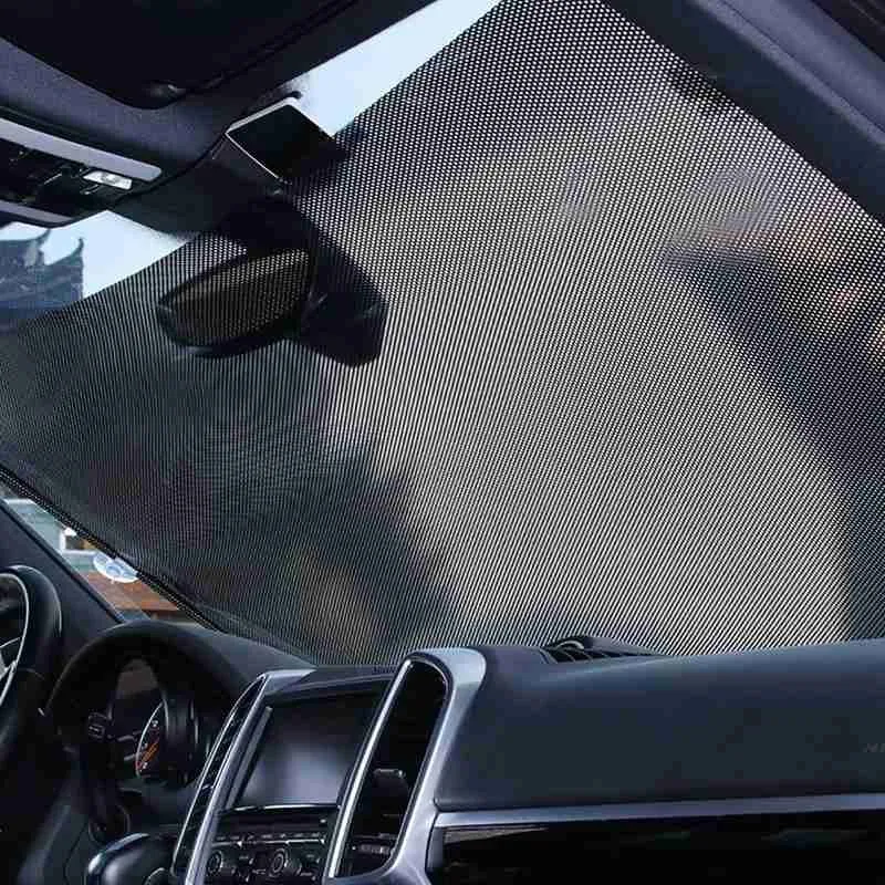 Roller Shutter Garden Automobile Sunshade Pergola 40 x 125 Mesh Point Summer Heat Insulation Household Glass Sunshade Shade Home