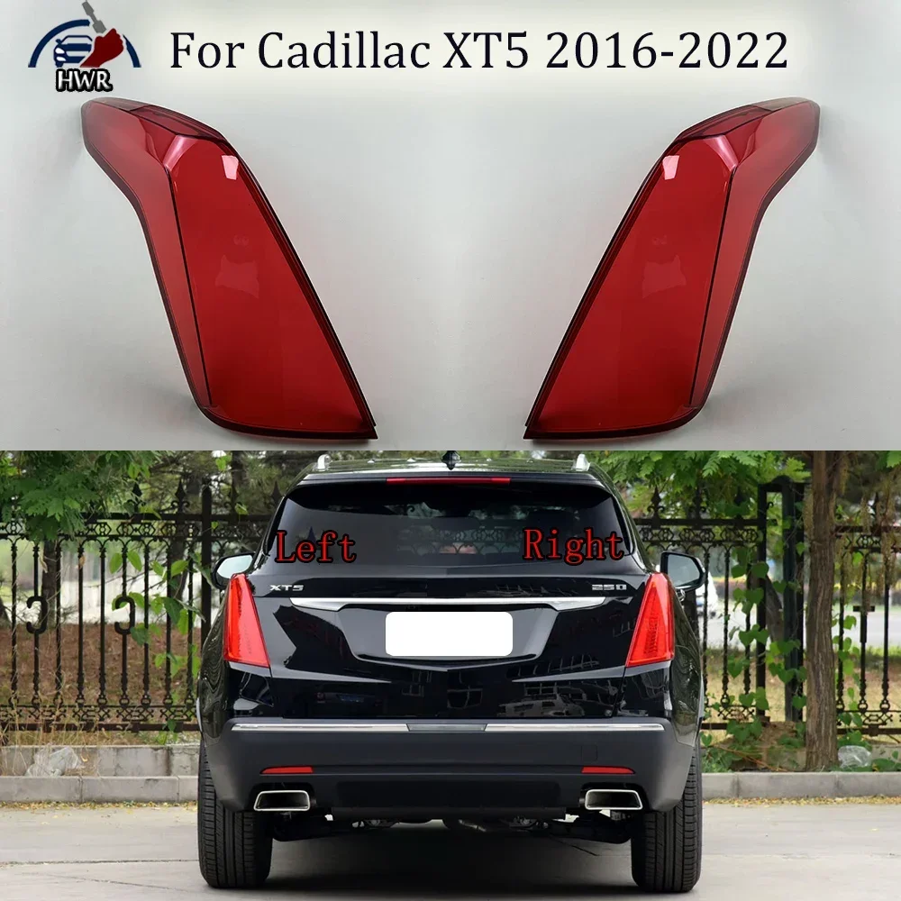 

Car Outer Tail Lamp Cover Brake Lights Shell Taillight Lens Plexiglass For Cadillac XT5 2016 2017 2018 2019 2020 2021 2022