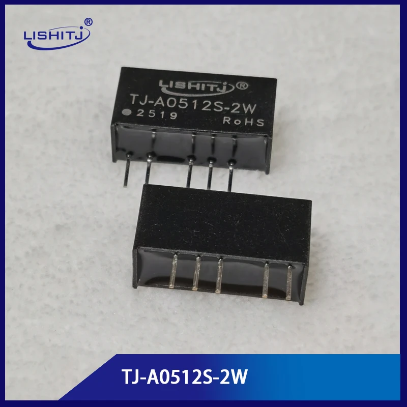 A0512S-2W SIP5 DC-DC para módulo de fonte de alimentação de chip de isolamento de impulso