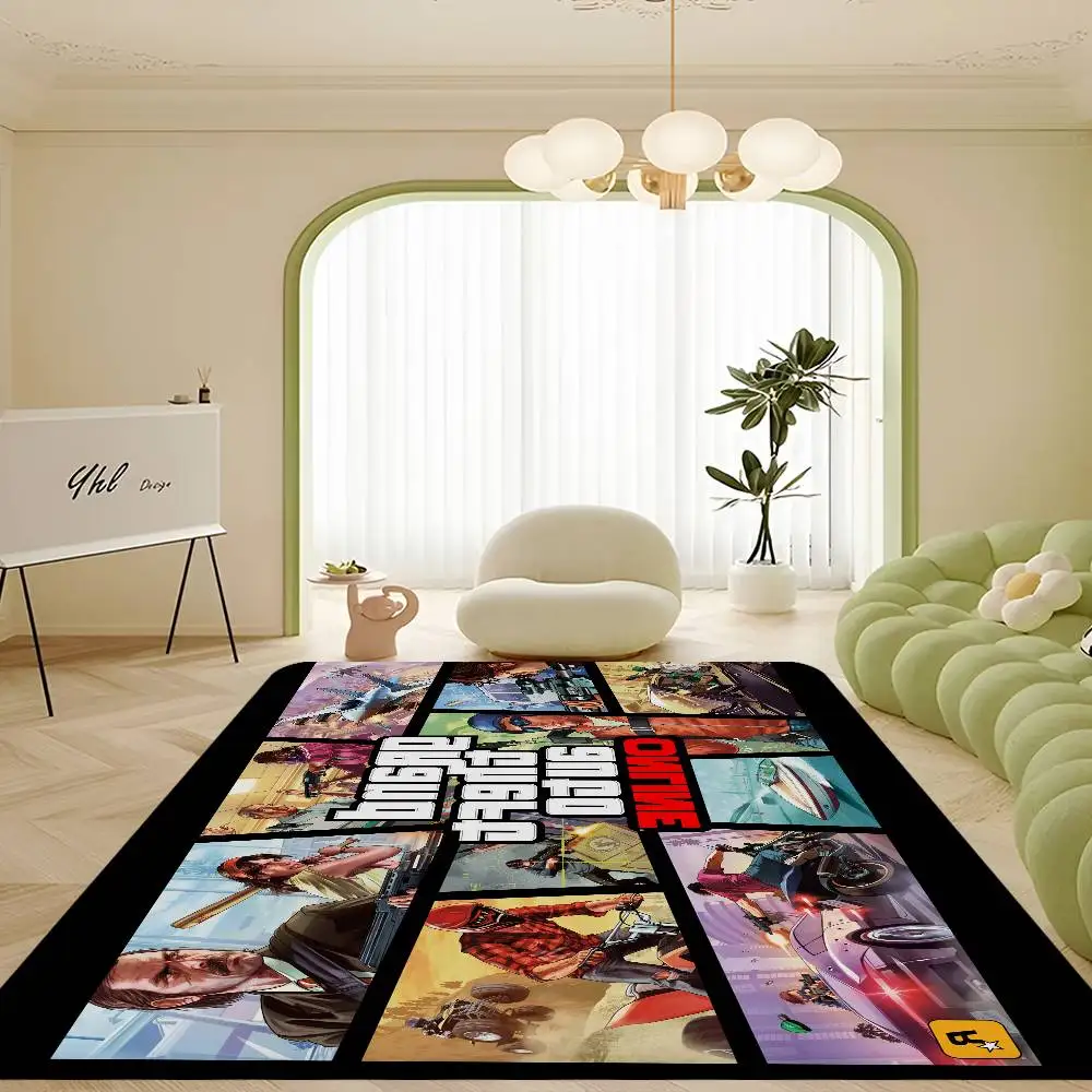 سرقة السيارات الكبرى الخامس المدخل السجاد عدم الانزلاق غرفة الغسيل حصيرة الغسيل ديكور شرفة الطفل غرفة المعيشة المرحاض البساط