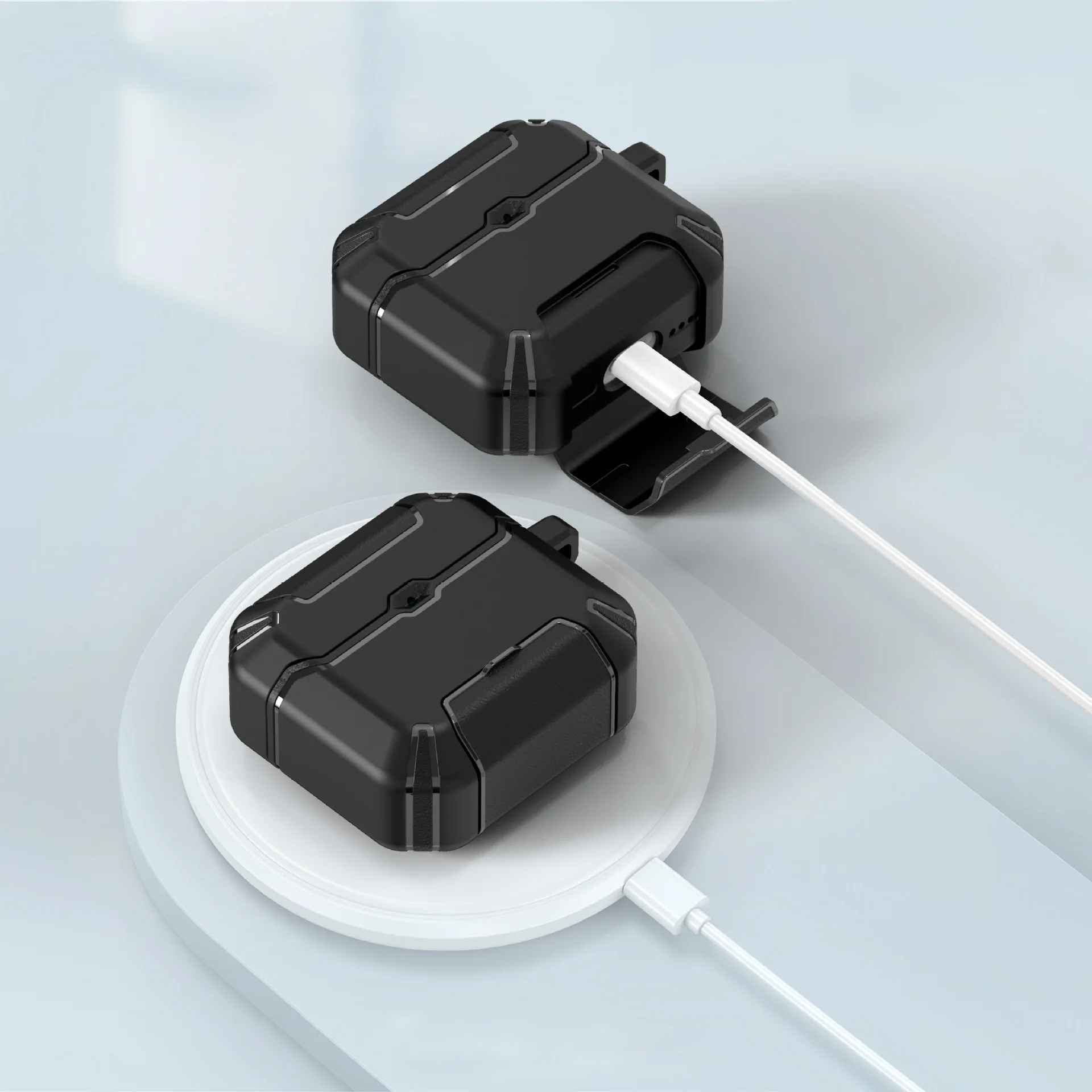la nueva funda para auriculares pathfinder es adecuada para la funda portatil para auriculares airpods pro 2 y compatible con airpods pro 3