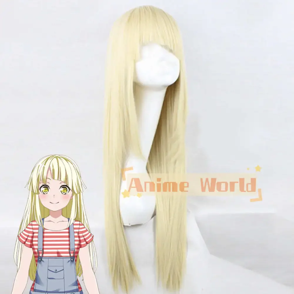 

BanG Dream! Kokoro Tsurumaki Golden Cosplay Wig