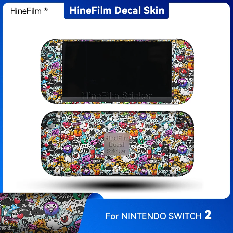 

Hinefilm Skin for Nintendo Switch 2 Decal Skin Wrap Cover FIlm for Switch2 Protective Sticker Cover Skin