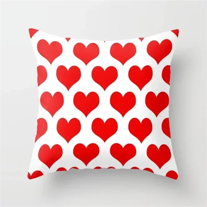 Nordic Stripes Geometric Cushions Cover  Black White Grey Polyester Pillowcase Sofa Car Home Decorative Pillow Case