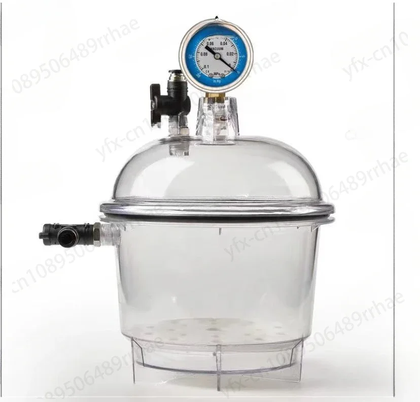 

Plastic Vacuum Dryer Laboratory Dryer Transparent Vacuum Drying Vessel Polycarbonate Storage Tank Ball Valve Pressure Gauge