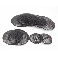 2Pcs 32/34/36/38/40/42/46/56/65/67/75mm Arcuate Speaker Conversion Net Cover Audio Tweeter Curved Metal Mesh Grille Protection