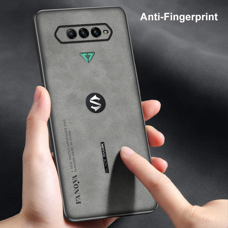 Luxury Leather Case For Xiaomi Black Shark 4 Pro Back Cover Silicone Full Protection Phone Case For BlackShark 4 Pro 4Pro Coque