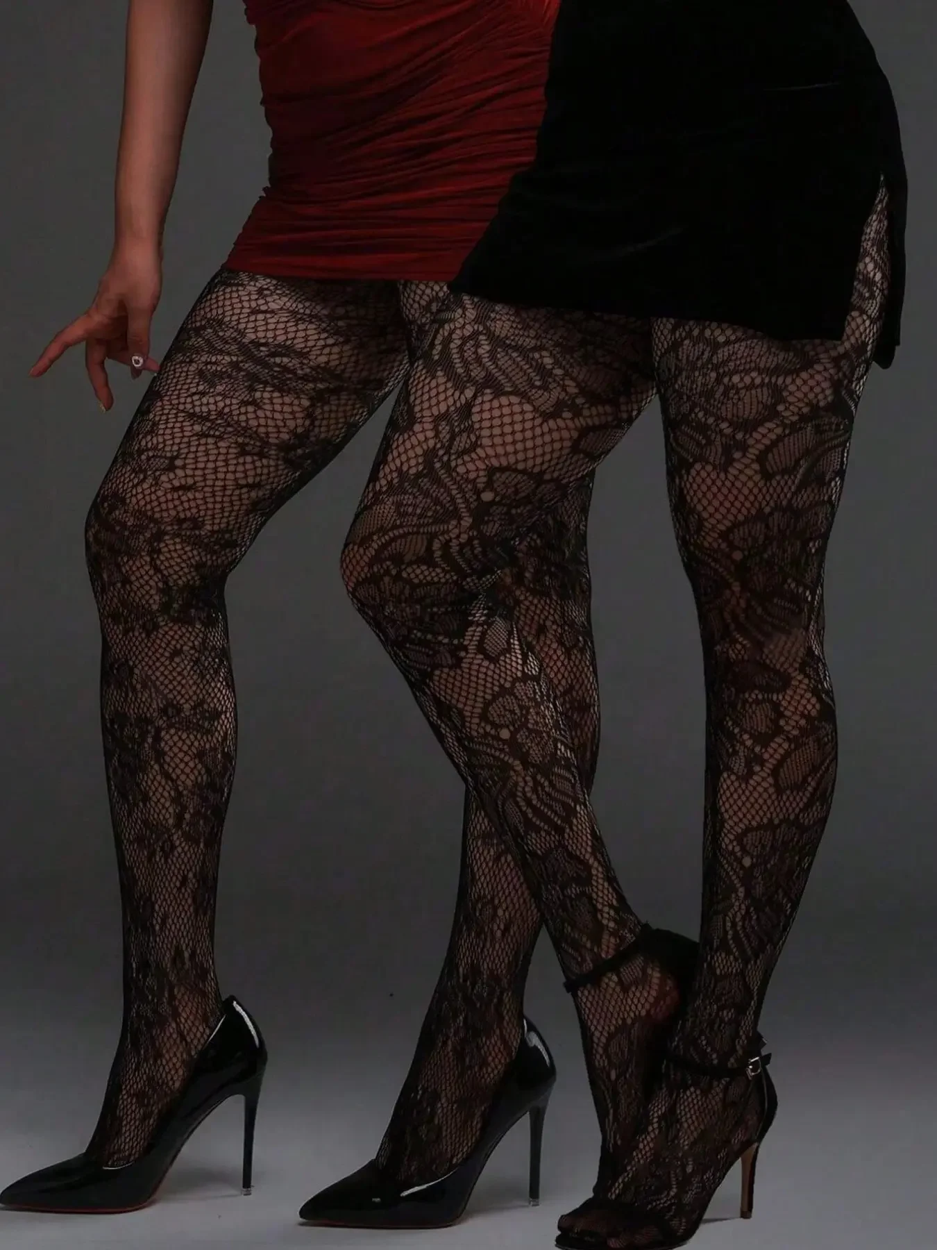 Women's Fishnet Stockings, Transparent Net Mesh Socks, Perfect Fit Daily Wear, Fashionable Look, Thin Underwear Pantyhose Tights, Comfort Design, Clothing