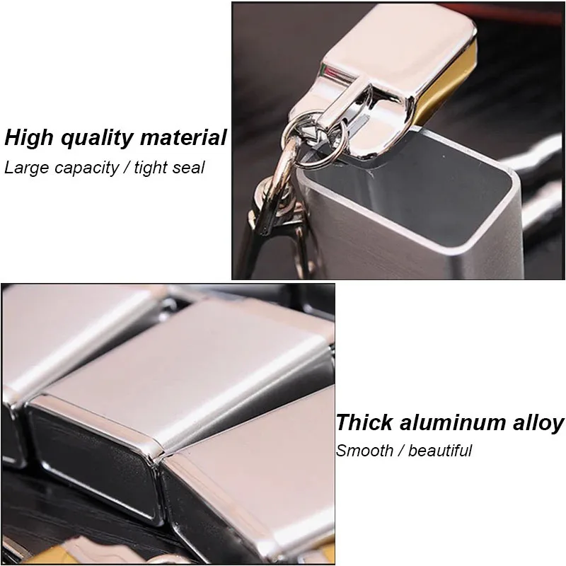 Portable Ashtray Mini Anti-odor Pocket Ashtray with Key Cigarette Ashtray with Lid Ashtray Suitable for Outdoor Travel Ashtray