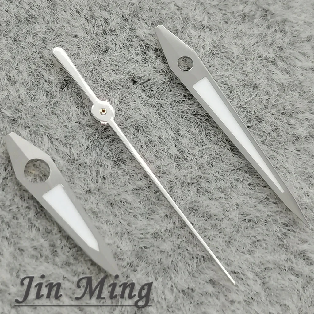 12,5*12*8mm Hochwertige Uhrzeiger Grün Leuchtend Silber Gunmetal Gold Roségold für NH35/NH36 4R 7S Uhrwerk Zubehör