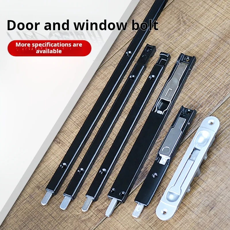 

2PCS Old Style Broken Bridge Aluminum Alloy Doors Windows Ceiling Bolt Plastic Steel Swing Door Latch Anti-theft Safety Buckle