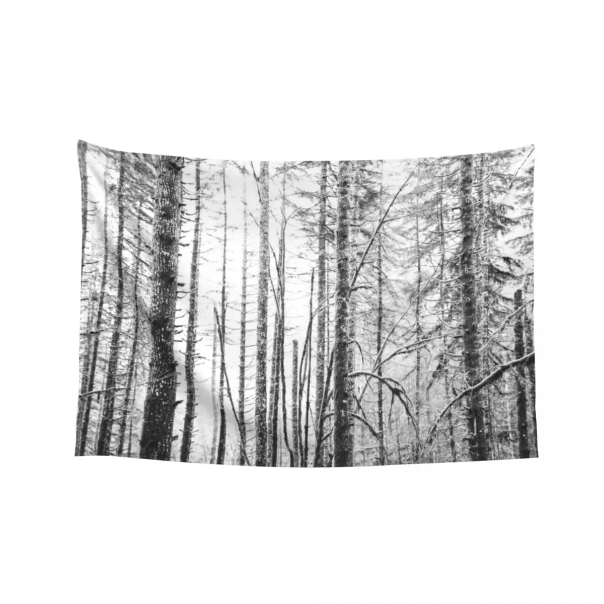 

Forest Trees - Winter Wood Tapestry Wall Deco Wall Carpet Bedroom Decorations Tapestry