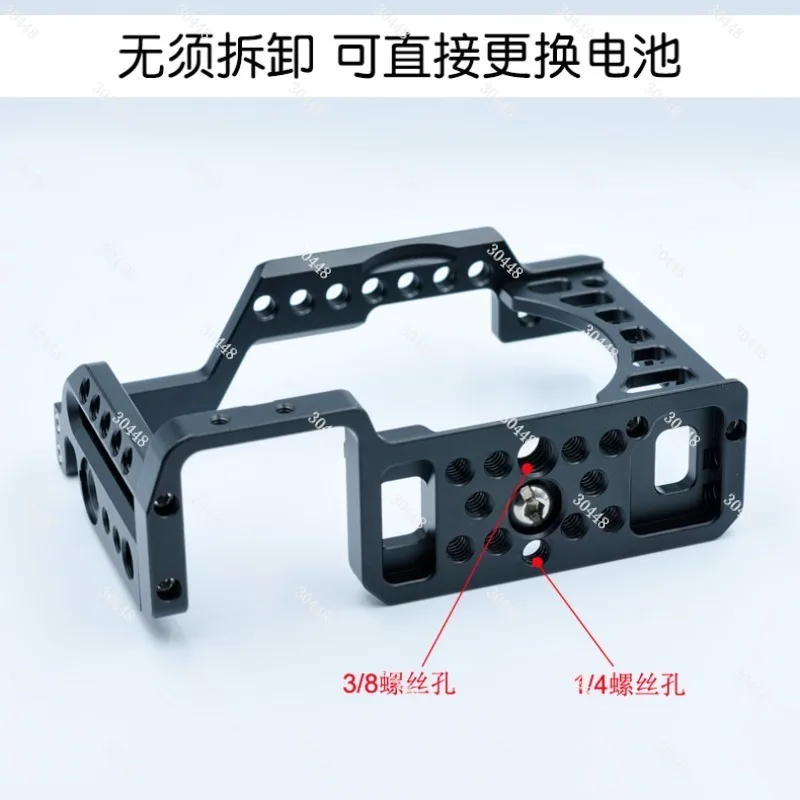 Camera Cage Kit Protective Cage for Sony Mirrorless A6100 A6300 A6400 A6500