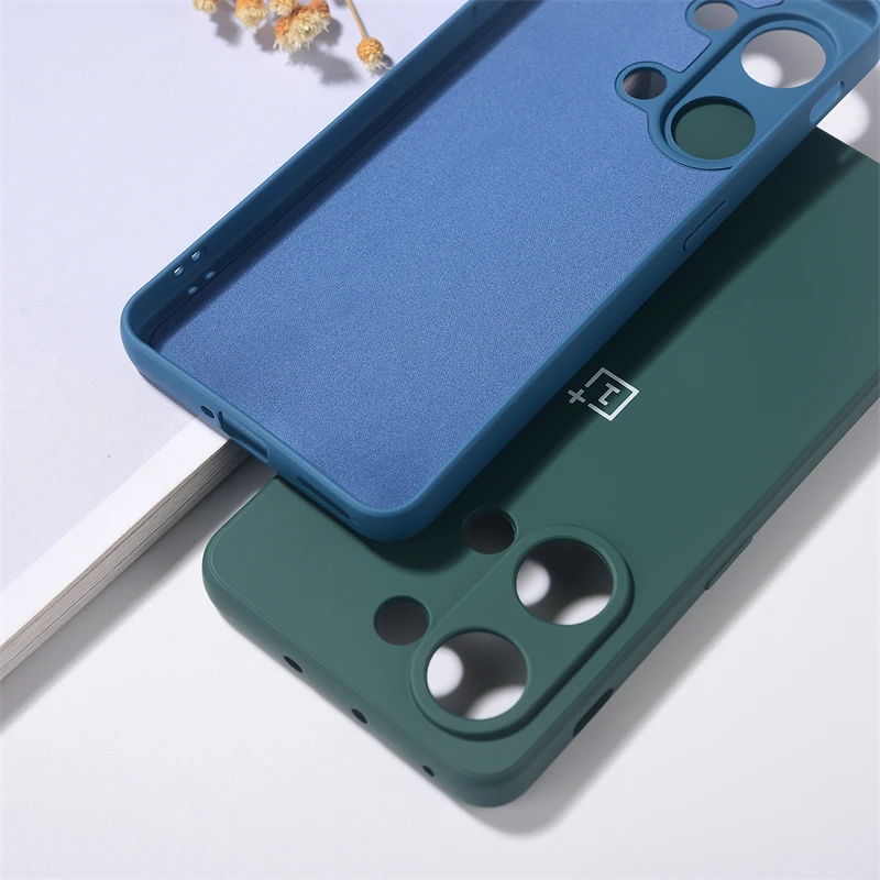 เคส OnePlus Nord 2/3 5G ซิลิโคนเหลว ยางนิ่ม สำหรับ 1+ One Plus Nord2 DN2101 Nord3 เคส TPU บาง กันกระแทก