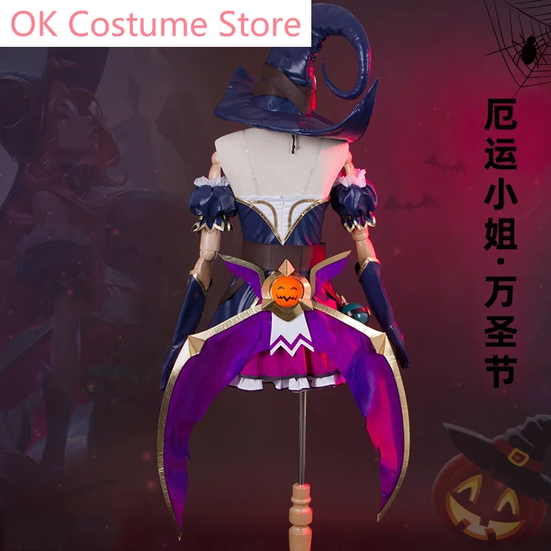 Anime Game LOL Miss Fortune Battle Suit Gorgeous Dress Uniform Cosplay Costume Halloween Party Role Play Outfit Women