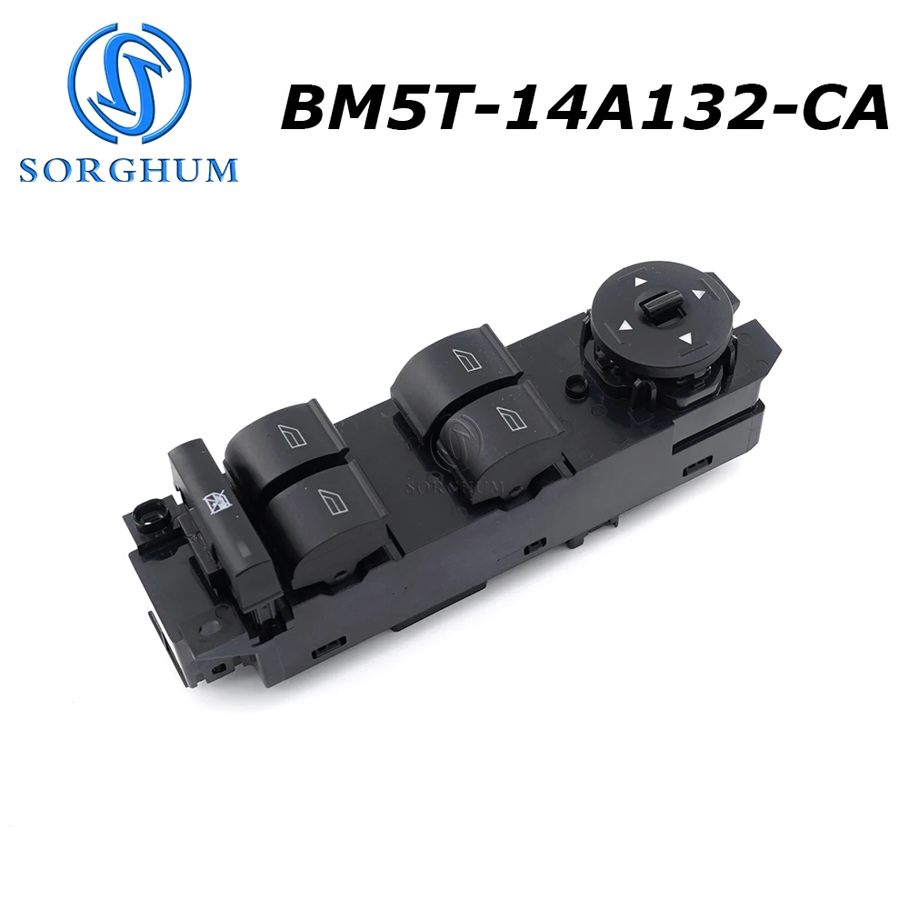 

SORGHUM BM5T-14A132-CA Car Power Master Window Control Switch Mirror Adjustment Button For Ford Focus 2012 1.6 BM5T14A132CA