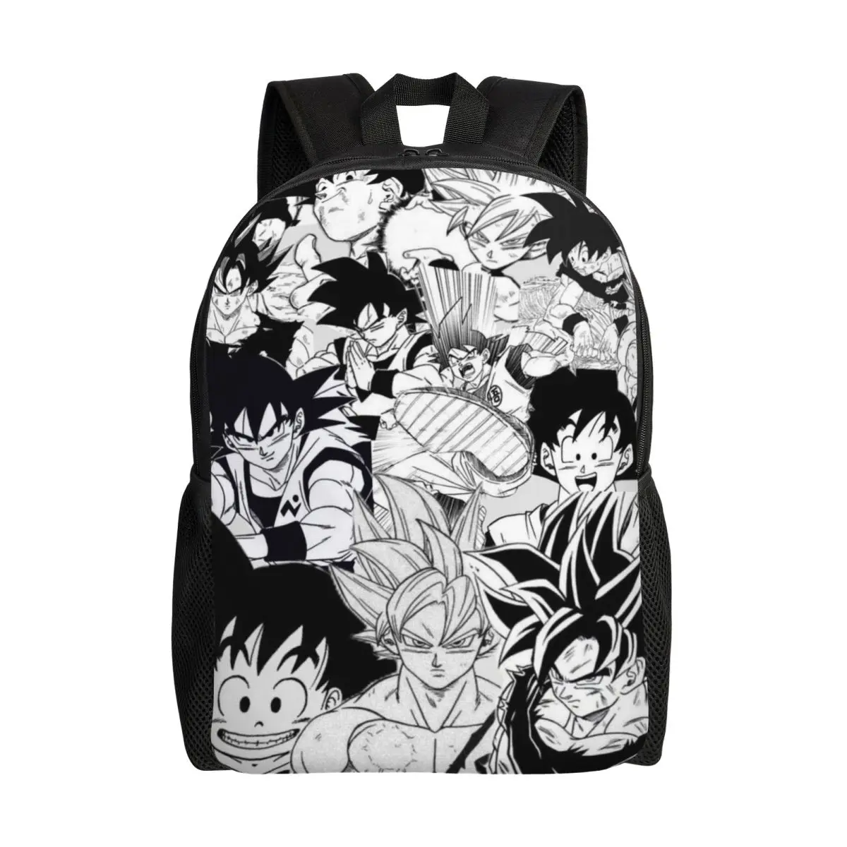 

Custom 3D Print Goku Backpacks for Girls Boys Cute Cartoon College School Travel Bags Men Women Bookbag Fits 15 Inch Laptop