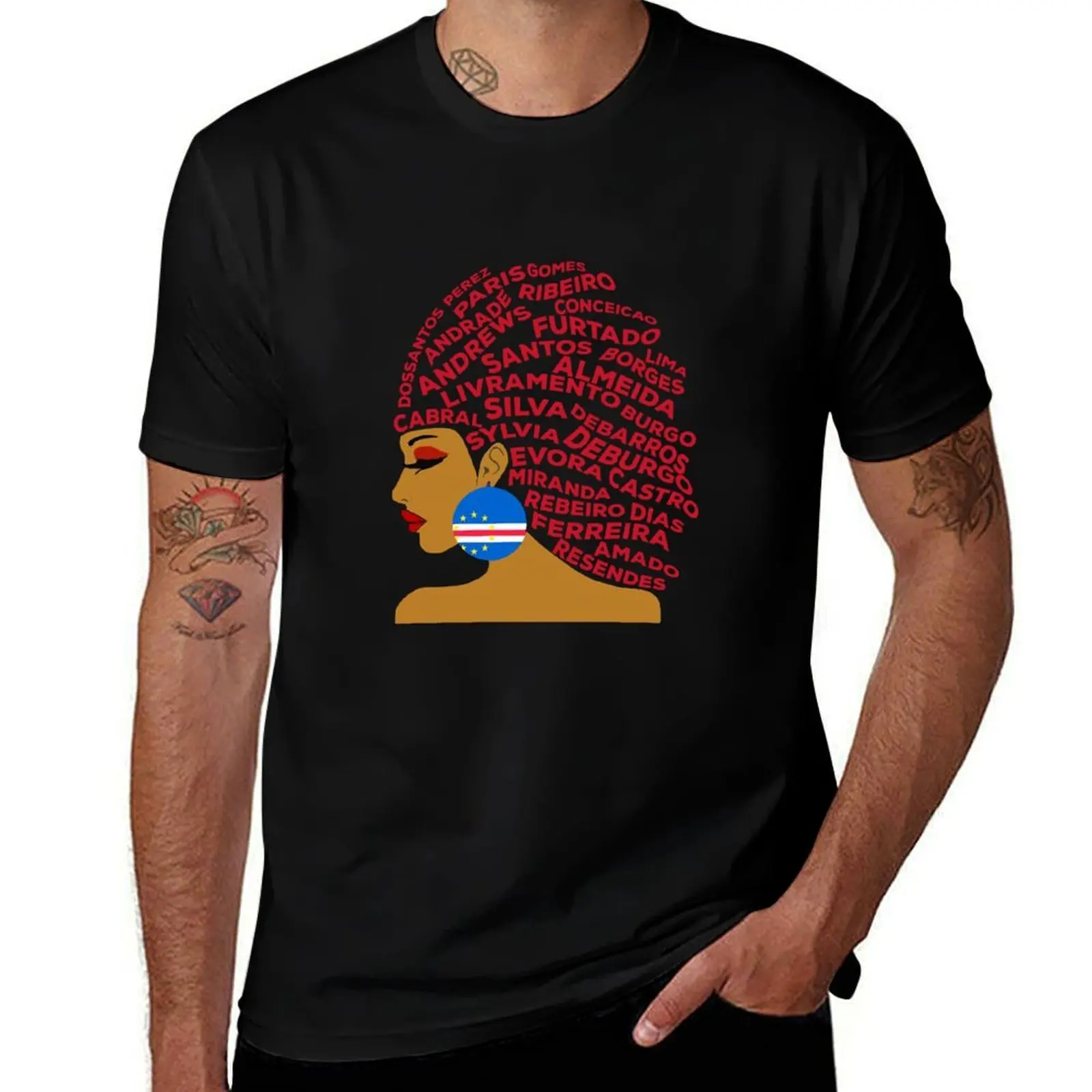 Cabo Verde Women(Paris) T-Shirt Lightweight Basic Short Sleeve Shirt T-Shirt