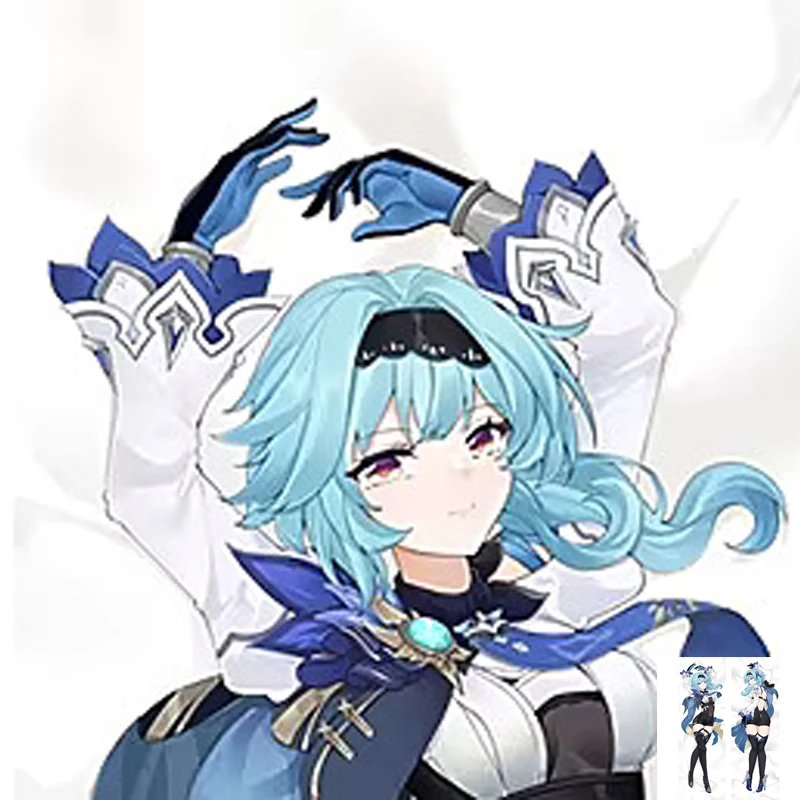 

Dakimakura Anime Eula 2 Side Printed Hugging Body Pillowcase Cushion Bedding Decor Pillow Cover 2024