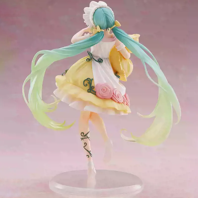 

Genuine Taito Hatsune Miku Wonderland Figure Sleeping Beauty In Stock Original Anime Figure Model Collector Figurine Toys Gift