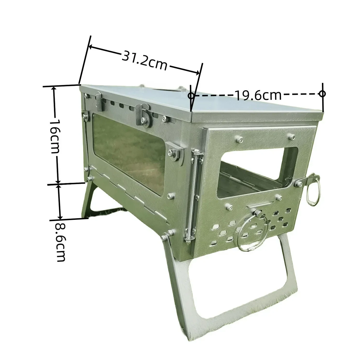 Star Mini-1 specjalny, odporny na wysokie temperatury, odporny na deformacje 309L-m piec na drewno ze stali nierdzewnej piec namiotowy składany