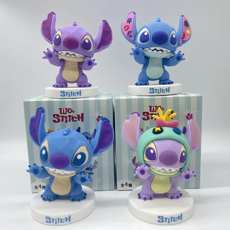 

Stitch Star Baby, универсальная, модная, крутая, глухая коробка, фигурка ручной работы, милое украшение для рабочего стола, детские идеальные подарки на день рождения ﻿