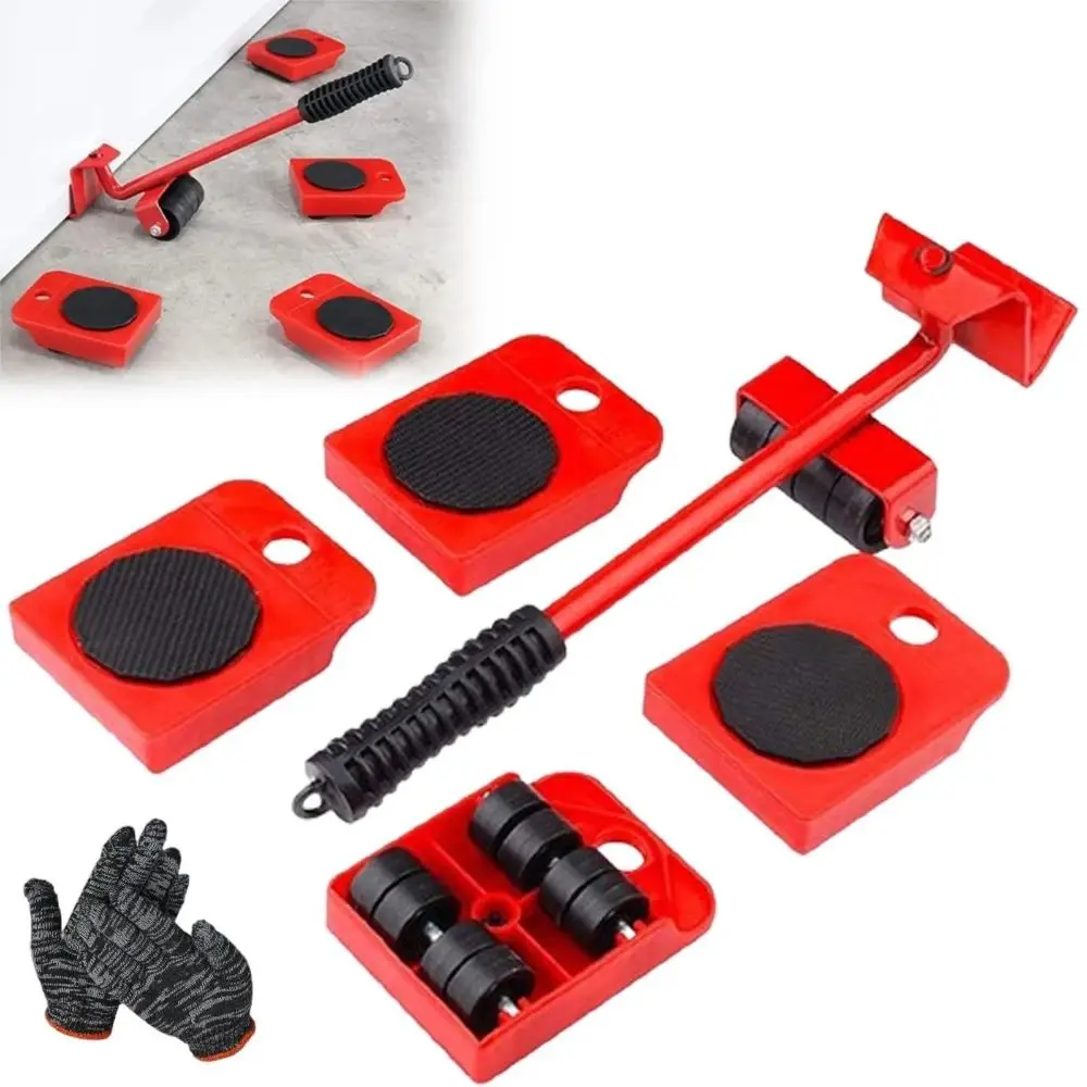

Roller Furniture Lifter Heavy Duty Furniture Lifter Rustproof Good Portable Furniture Lift Mover Tool Set Small Crane