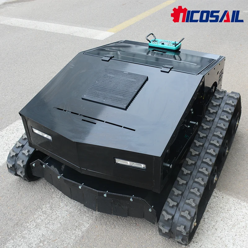 Ferngesteuerter Hausmäher, kabelloser Rasenpflege-Rasenmäher mit eigener Antrieb, elektrisch