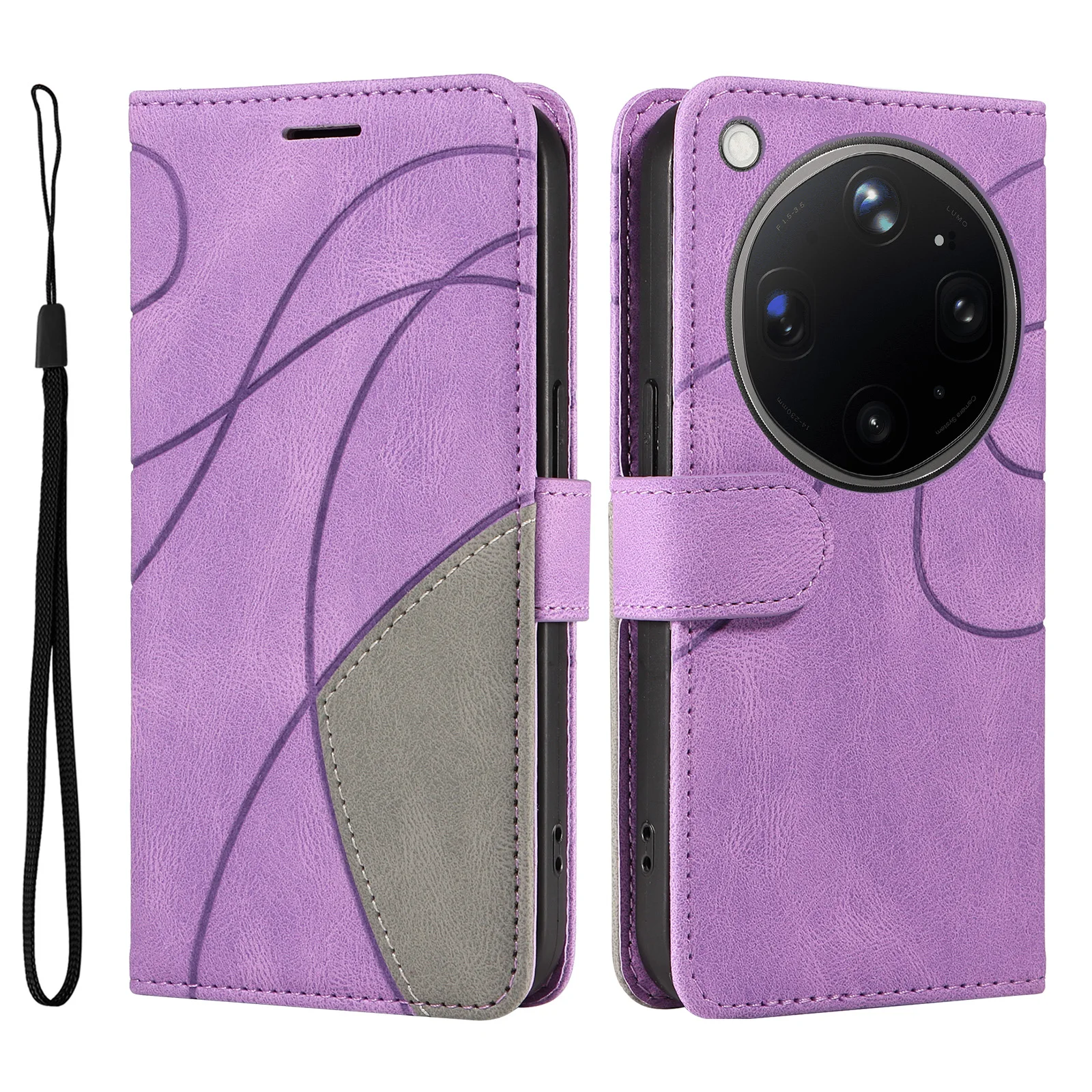 Leather Wallet Flip Case for OPPO Find X8 X9 Pro Ultra Phone Case Cover | Book Kickstand with Card Holder Protective