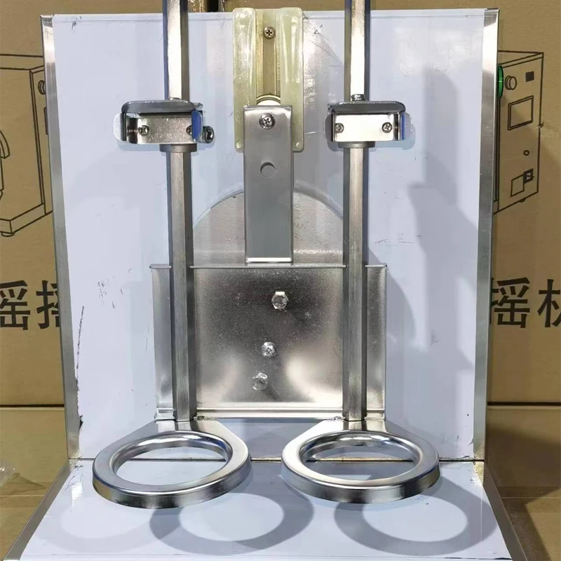 With Timer Cocktail Boba Milk Tea Shaker 110V 220V-Stainless Steel Double Cup Bubble Tea Fruit Juice Coffee Shop Shaking Machine