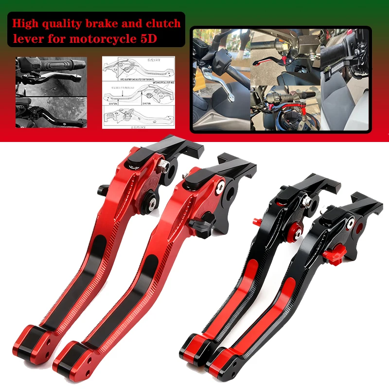 

Motorcycle 5D Brake Clutch Lever FOR DUCATI Diavel/Carbon/XDiavel/S 2011-2022 Aluminum CNC Adjustable Motorbike Brake Lever