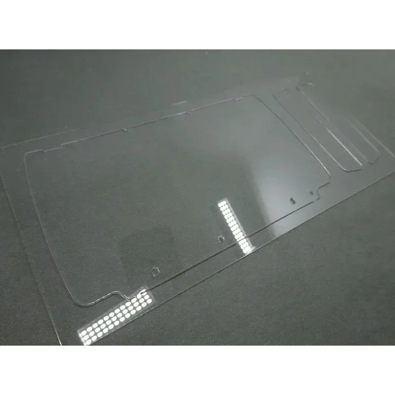 Simulation Transparent Block The Wind Glass Upgrade for 1/14 Tamiya RC Truck For man TGX Diy Parts