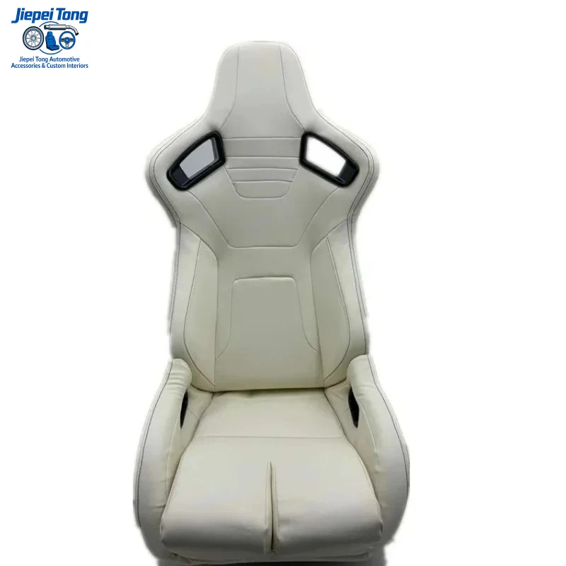 

New Design Universal White Fancy PVC Leather Racing Bucket Seats for Sale