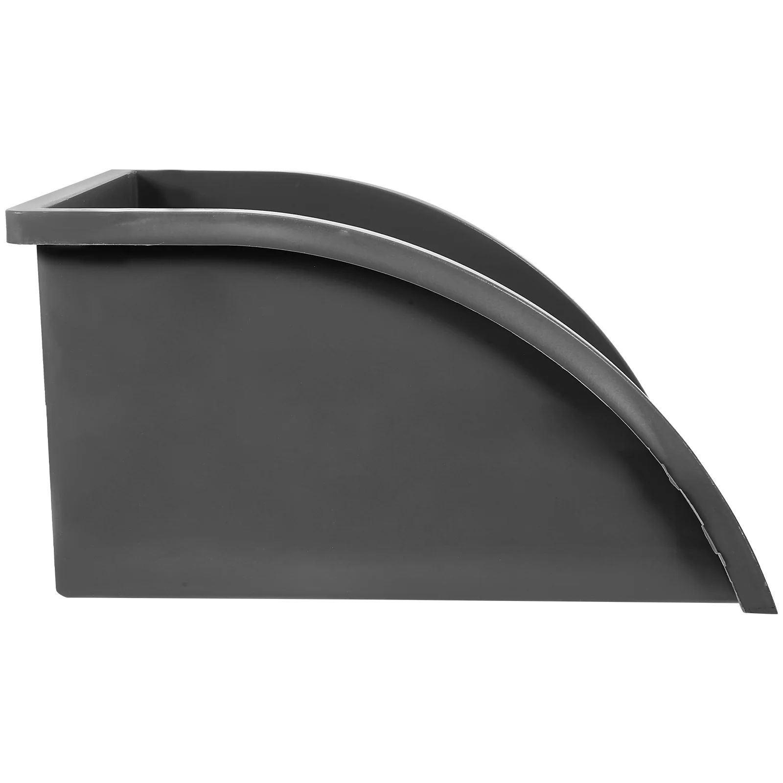 

1pcs Water-collecting Dustpan PVC Durable Strainer Yard Drainage System Grey Rainwater Diverter Gutter Downspout Extensions
