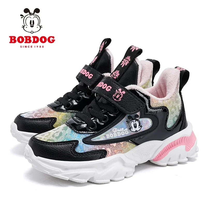 Children Girls Winter Fashion Sneakers Kids Casual Shoes Lightweight Sole Walking and Running Tennis Shoes 0029