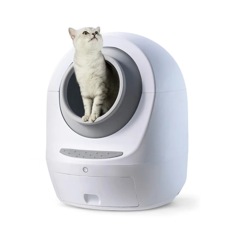 

Luxury Large Smart Cat Toilet Self Cleaning Automatic Box