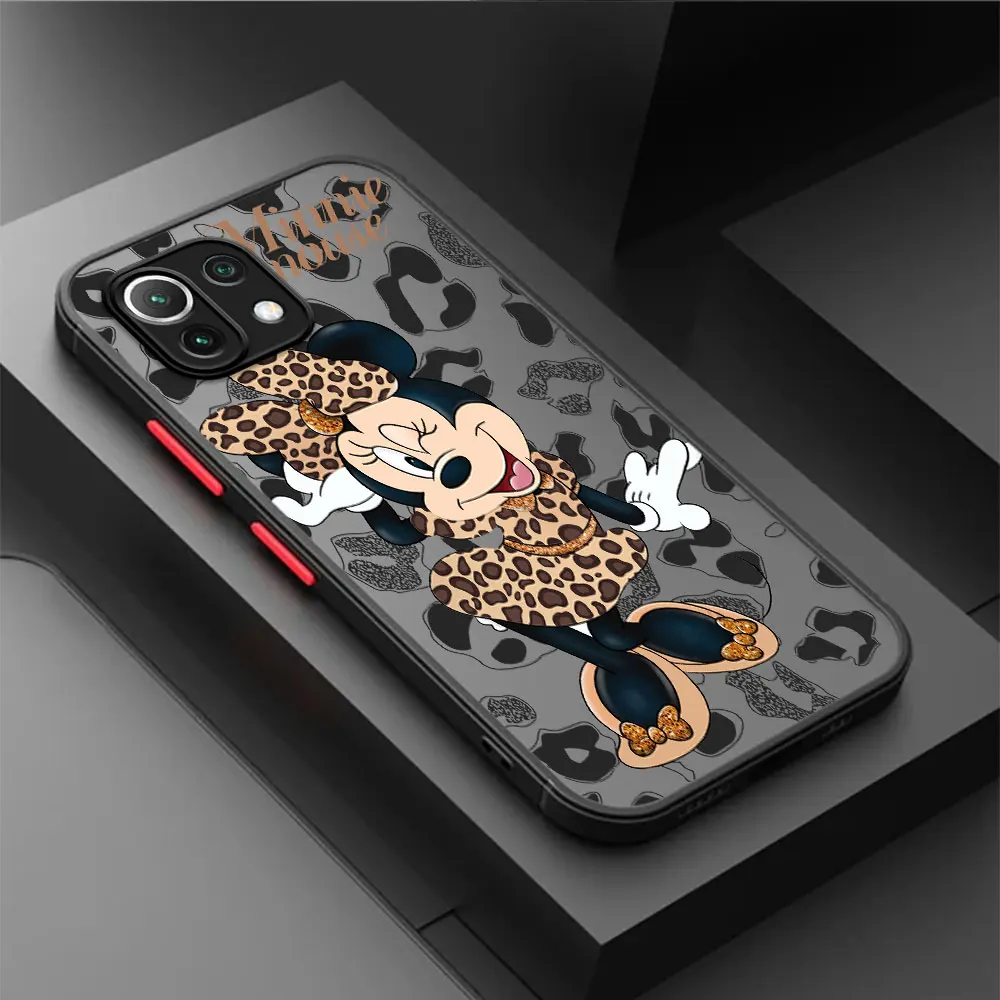 Phone Case for Xiaomi Mi 11T 12T Pro Note 10 Lite 10T 9T 13 Ultra 11 Lite 12X 12 13 Pro Minnie Mouse Anime Soft Cover