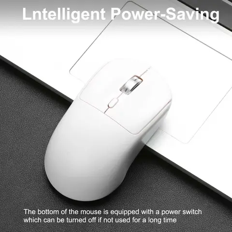 Bilashmart Wireless Gamer Mouse 2.4G USB Wireless Mouse Adjustable DPI Optical Mice for Windows PC Macbook Laptop Desktop Computer Office