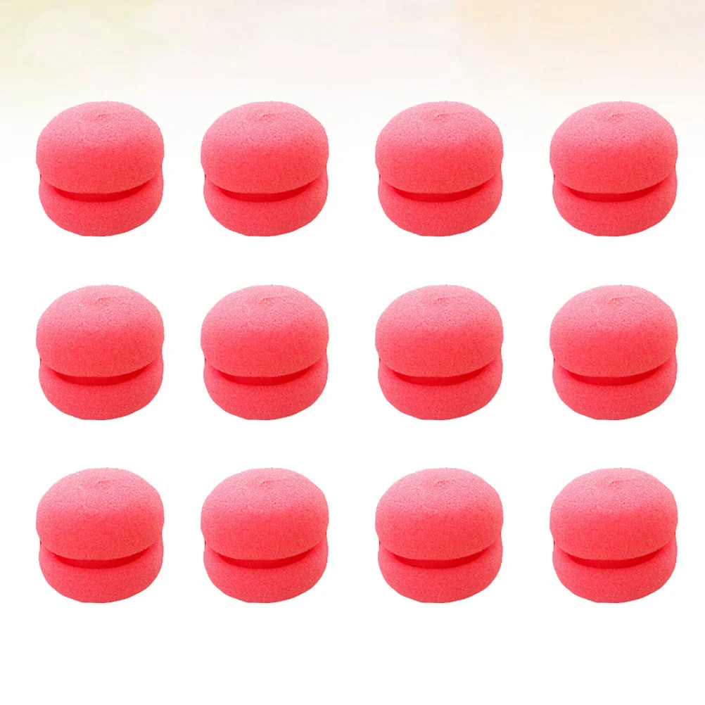 12 قطعة من أدوات تصفيف الشعر، أداة تجعيد إسفنجية للنساء، سهلة التصميم، توفير الوقت، ملحقات بيرم، بكرة إسفنجية