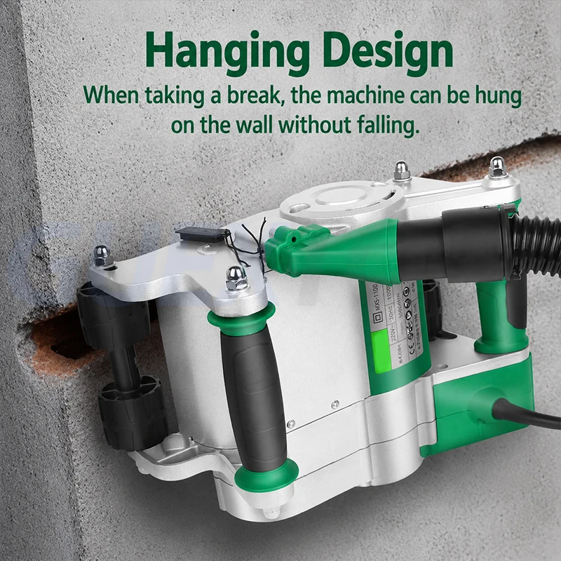 25/35MM Electric Wall Chaser Machine Concrete Wall Grooving Cutter Slot Cutting Tool For Plumbing Electrical Installation Cable view 3
