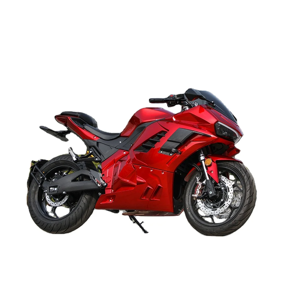 SXLL Sporty Wide-body Body Kit Design High Power Racing Electric Sportbikes Motorcycle 72V Customizable Colors