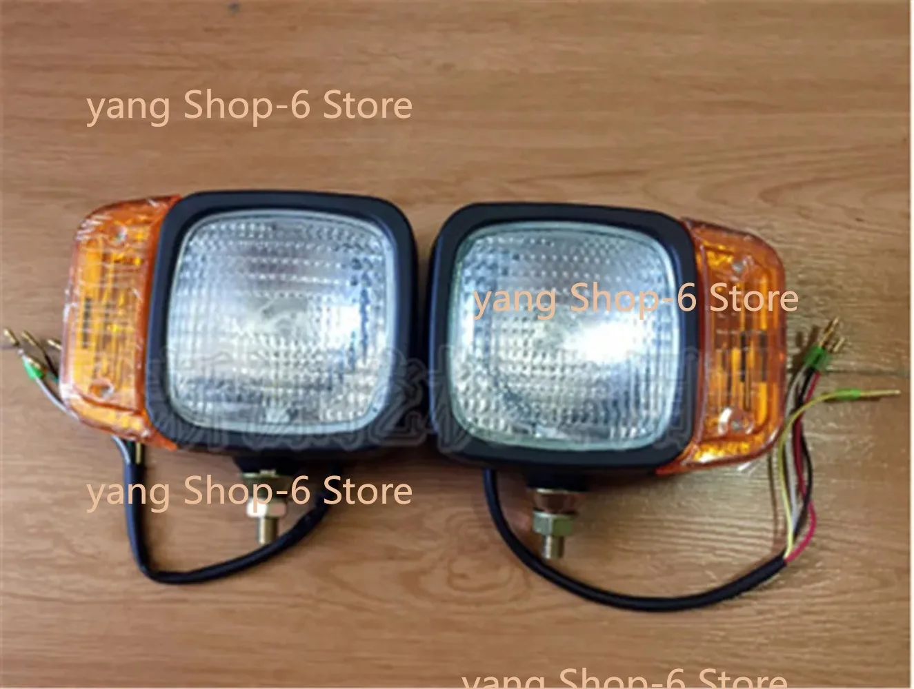 65-7 75-8 rubber wheel chain excavator small loader headlamp headlamp with steering light