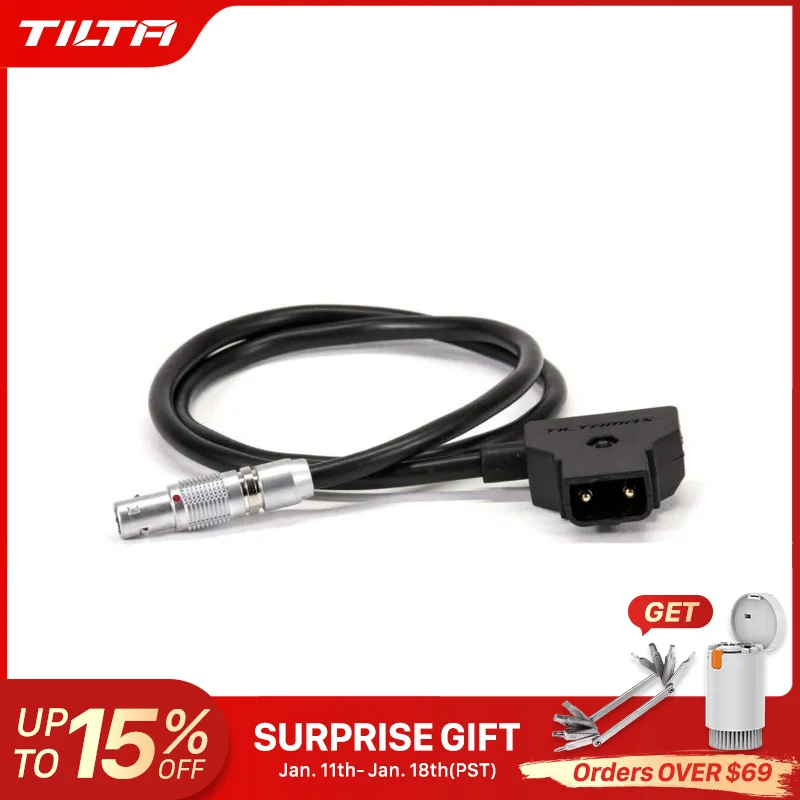 TILTA TCB-DTP-2LE-40 P-TAP to 2-Pin Lemo Power Cable (400mm) – Een Uitgebreide Beoordeling en Handleiding