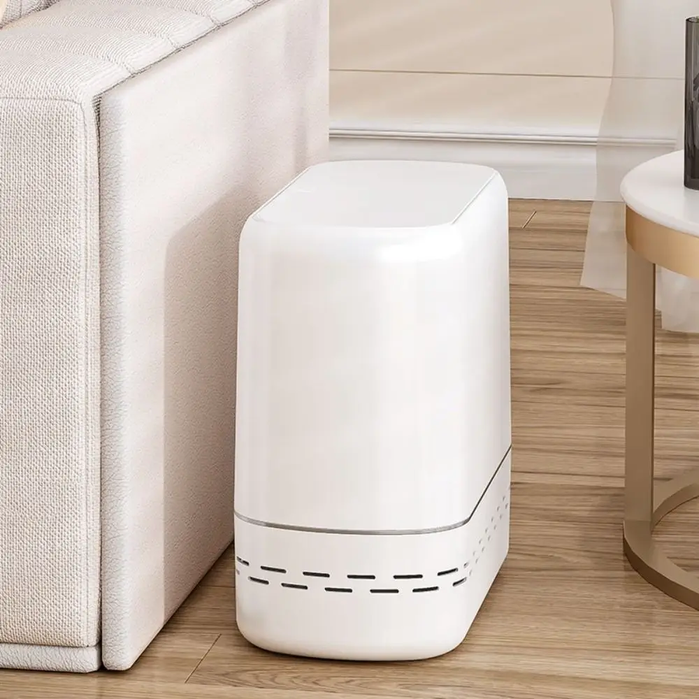 Sealed Thickened Trash Can Storage Bucket with Lid Waterproof Bin Large-capacity Plastic Desktop Garbage Bin Kitchen