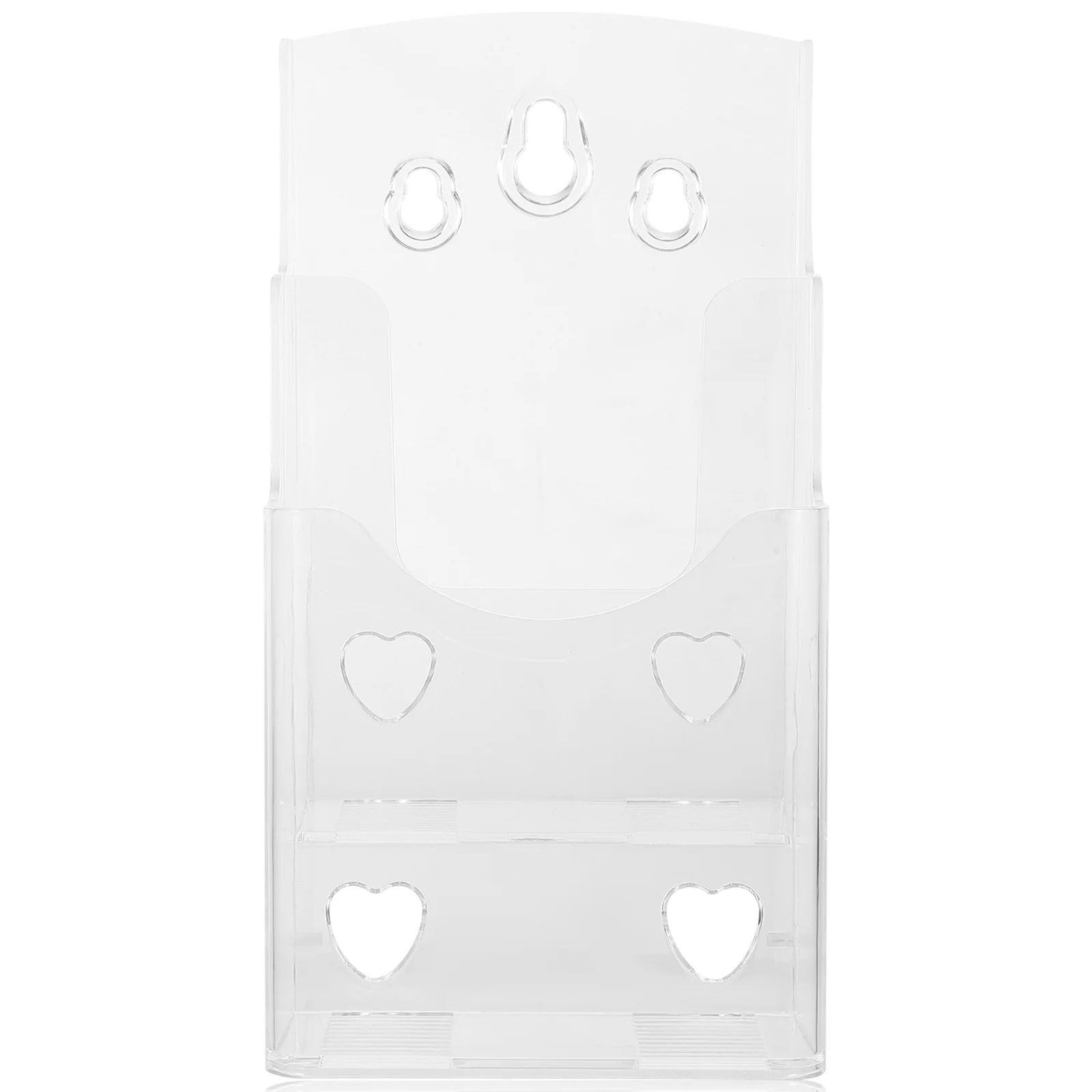 Wall Mount File Holder Pamphlet Brochure Display Stand Leaflet Acrylic