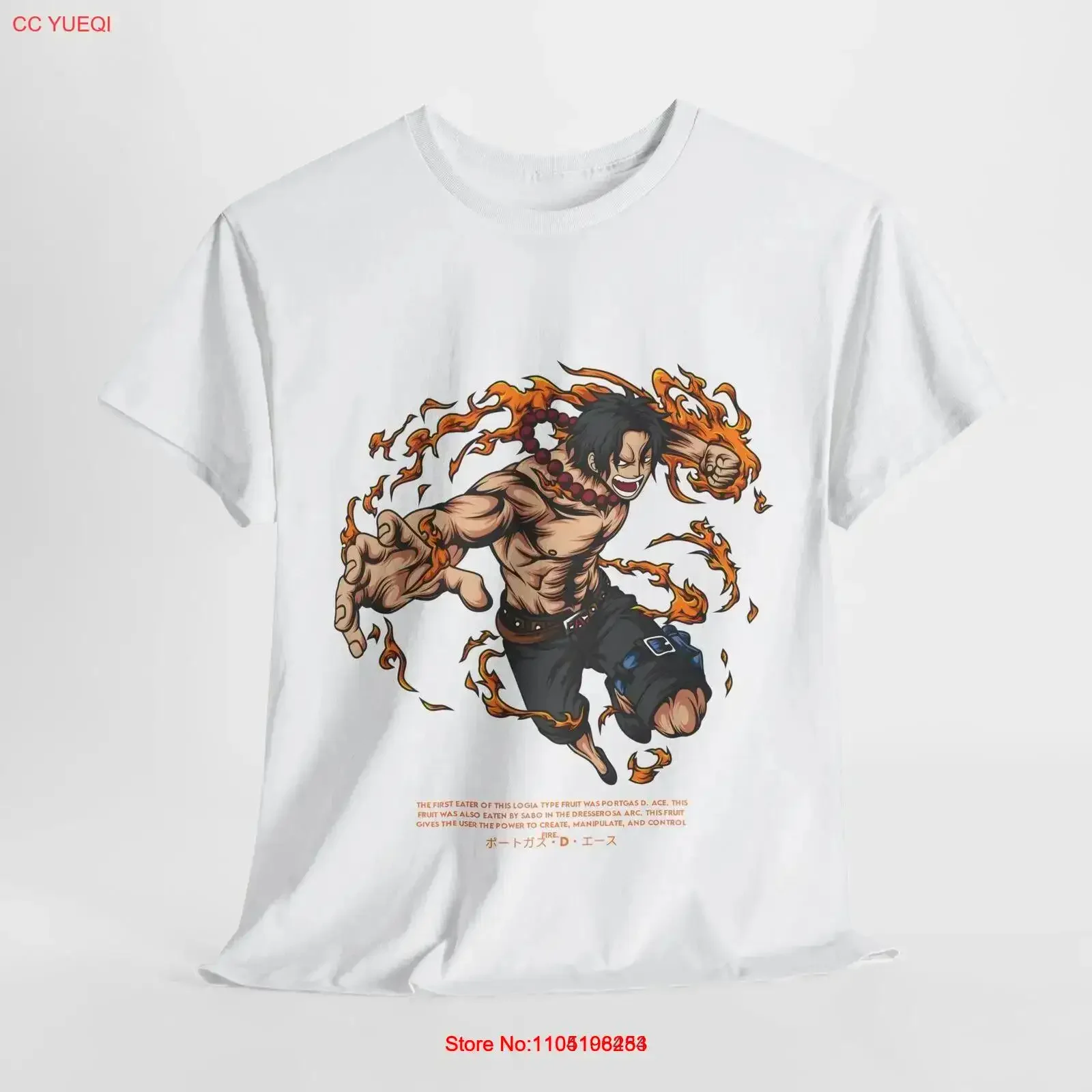 

OnePiece OP Sleeve Short T shirt Cotton Proclub Softstyle 01 vintage Washed Soft Unisex designer clothes Versatile streetwear