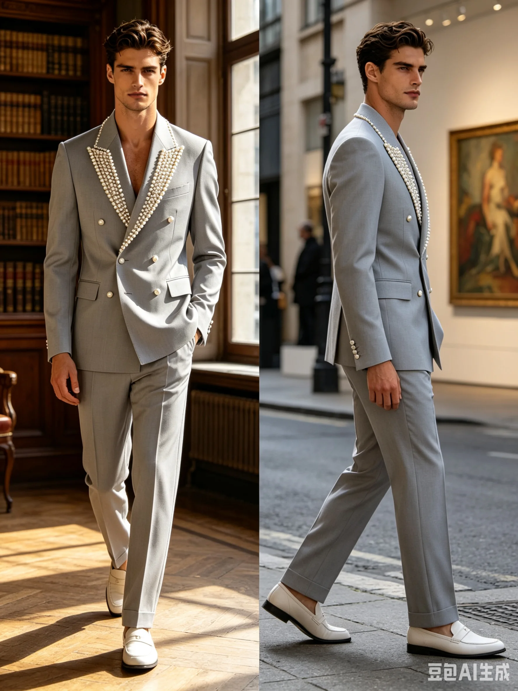 Parels Mannen Pak Set 2 Stuks - Formal Wear Jersey For Men recensie en prijs