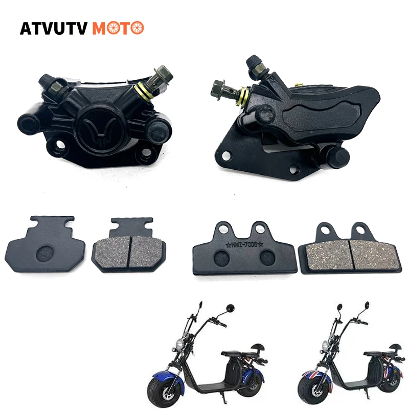 Pinza de freno hidráulico para patinete eléctrico, pinza delantera y trasera para Citycoco, Scooter Eléctrico, Scooter chino, Halei, Harley