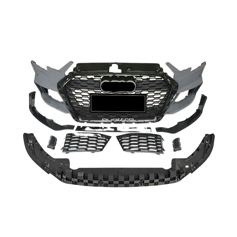 

New style Car Bumper For Audis A3 S3 2014-2020 Upgrade RS3 Style Front bumper Grille Body kit